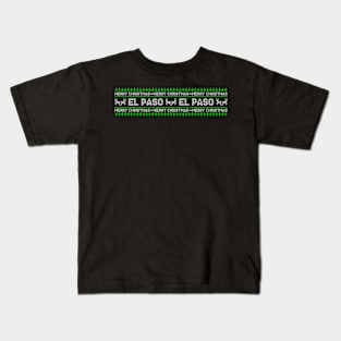 El Paso Christmas Kids T-Shirt